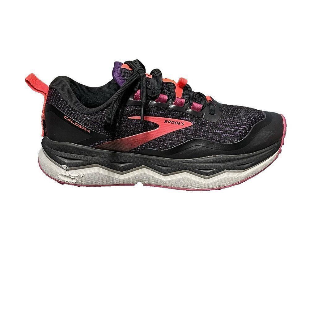 Brooks Caldera 5 Women's Black/Purple Trail Running Shoes Size 7.5B